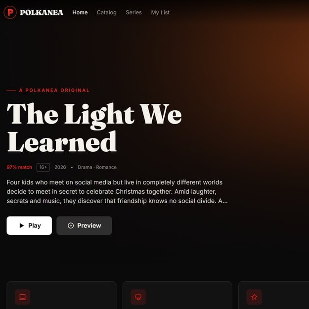 polkaneaproductions.com, built by 305 Web Service