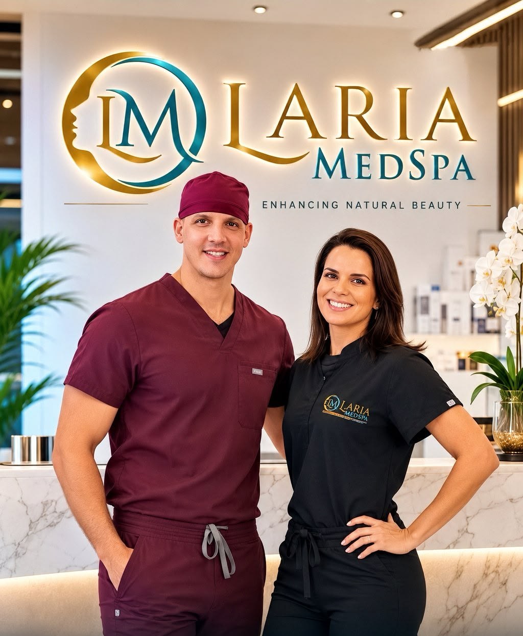 LARIA MedSpa team at the Miami clinic