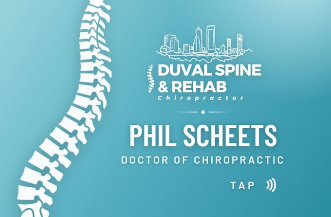 Dr. Phil Scheets, front of the printed card