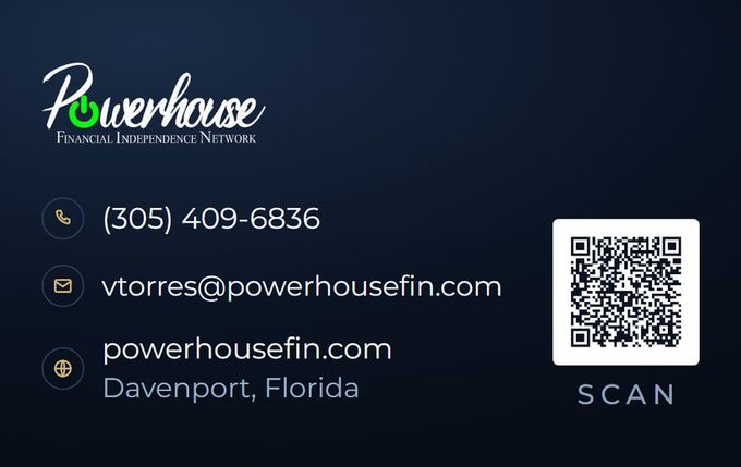 Valerie Torres, back of the printed card