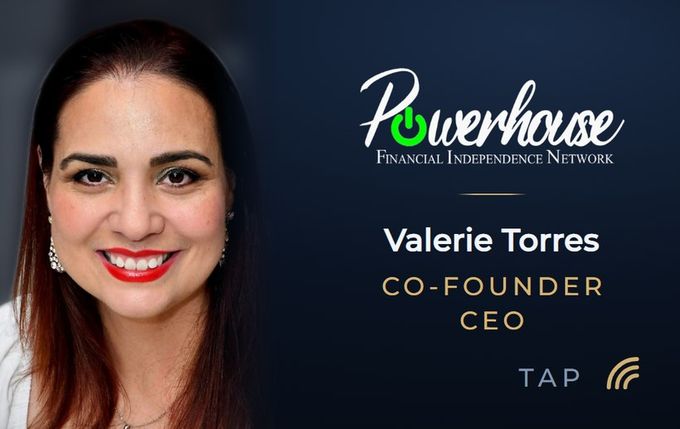 Valerie Torres, front of the printed card