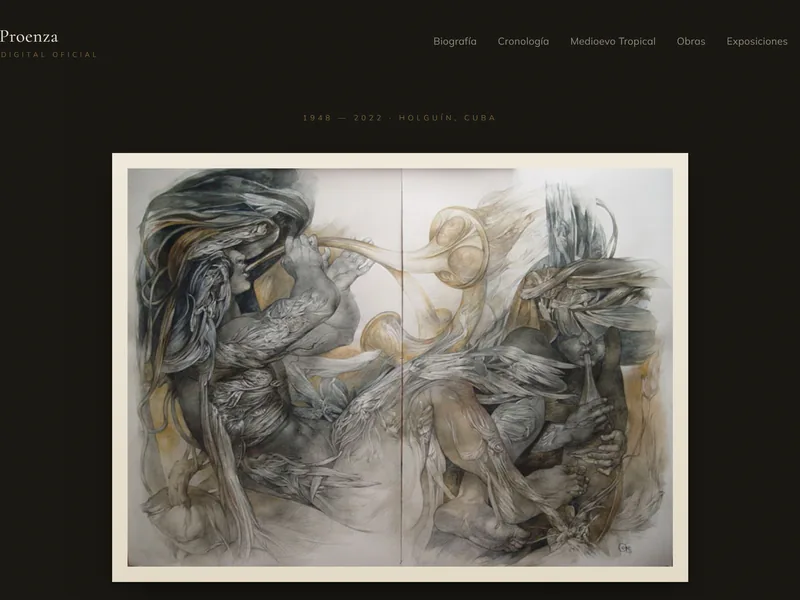 Cosme Proenza digital archive